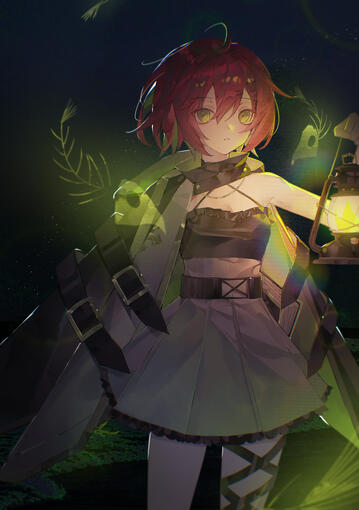 Character+Simple BG